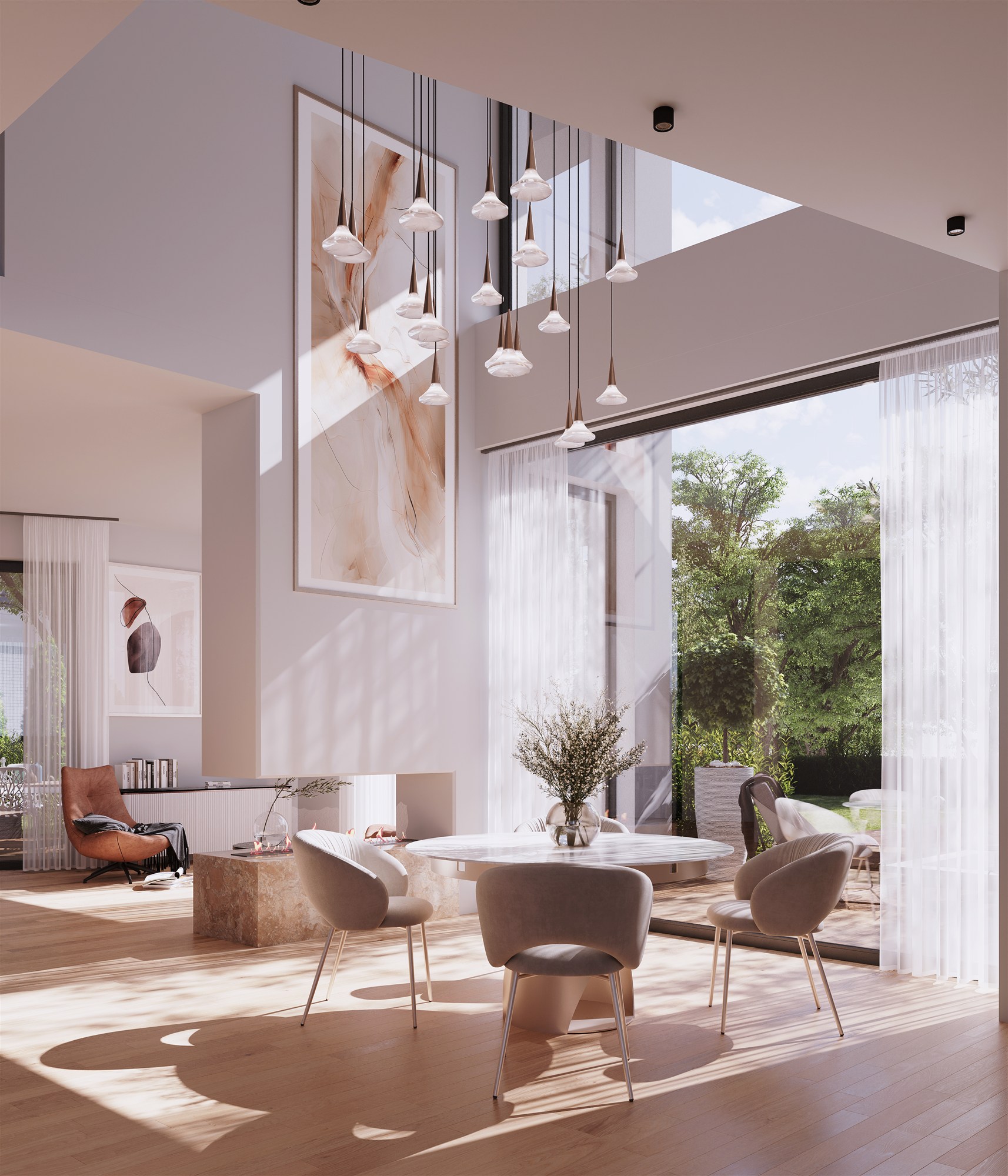 Dining room render